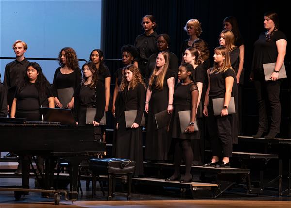 2023 All County Chorus Students Performing